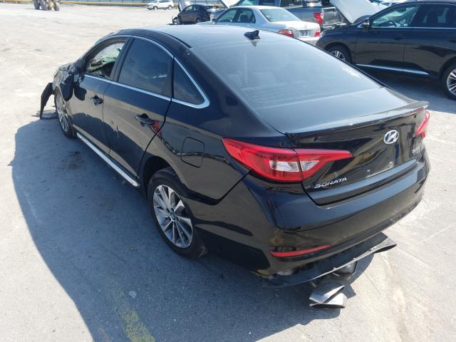 Photo 2 VIN: 5NPE34AF5GH400639 - HYUNDAI SONATA SPO 