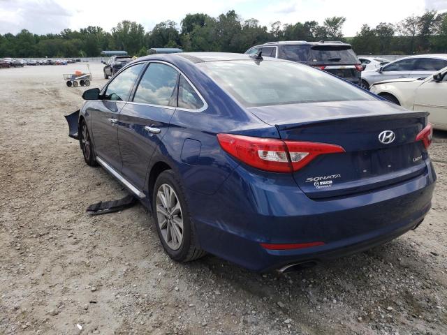 Photo 1 VIN: 5NPE34AF5GH405016 - HYUNDAI SONATA SPO 