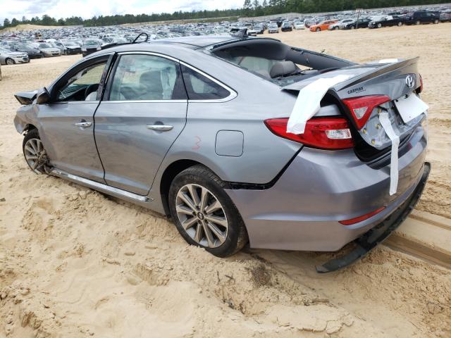 Photo 2 VIN: 5NPE34AF5GH407011 - HYUNDAI SONATA SPO 