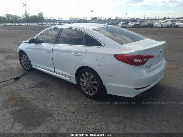 Photo 2 VIN: 5NPE34AF5GH409244 - HYUNDAI SONATA 