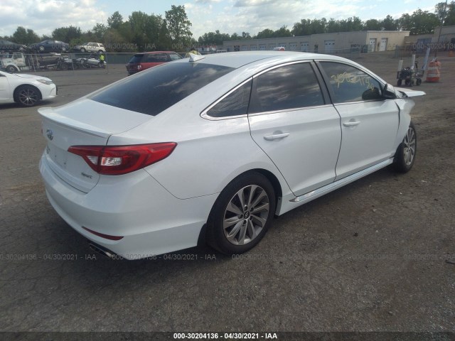 Photo 3 VIN: 5NPE34AF5GH409244 - HYUNDAI SONATA 