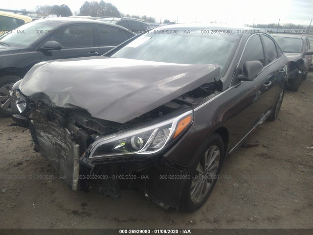 Photo 1 VIN: 5NPE34AF5GH413021 - HYUNDAI SONATA 