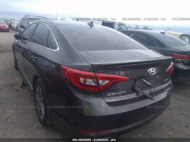 Photo 2 VIN: 5NPE34AF5GH413021 - HYUNDAI SONATA 