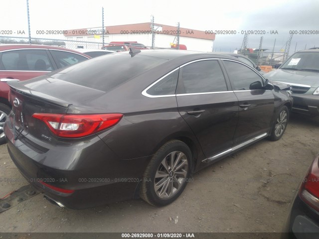 Photo 3 VIN: 5NPE34AF5GH413021 - HYUNDAI SONATA 