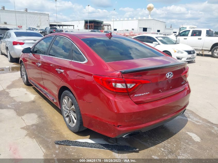 Photo 2 VIN: 5NPE34AF5GH418008 - HYUNDAI SONATA 