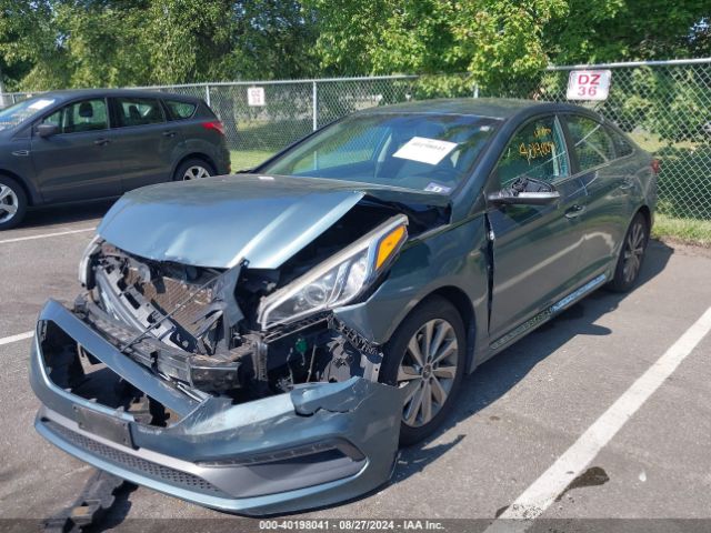 Photo 1 VIN: 5NPE34AF5GH423631 - HYUNDAI SONATA 