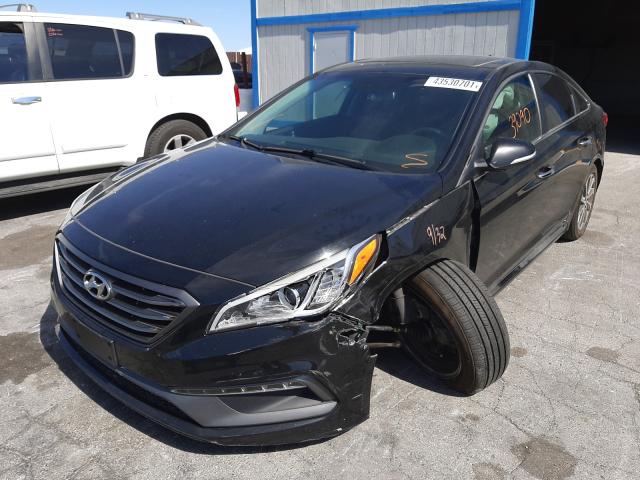 Photo 1 VIN: 5NPE34AF5GH425881 - HYUNDAI SONATA SPO 