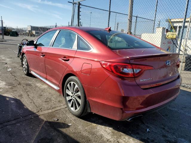 Photo 2 VIN: 5NPE34AF5GH431566 - HYUNDAI SONATA SPO 