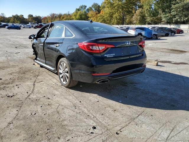 Photo 2 VIN: 5NPE34AF5GH432720 - HYUNDAI SONATA SPO 