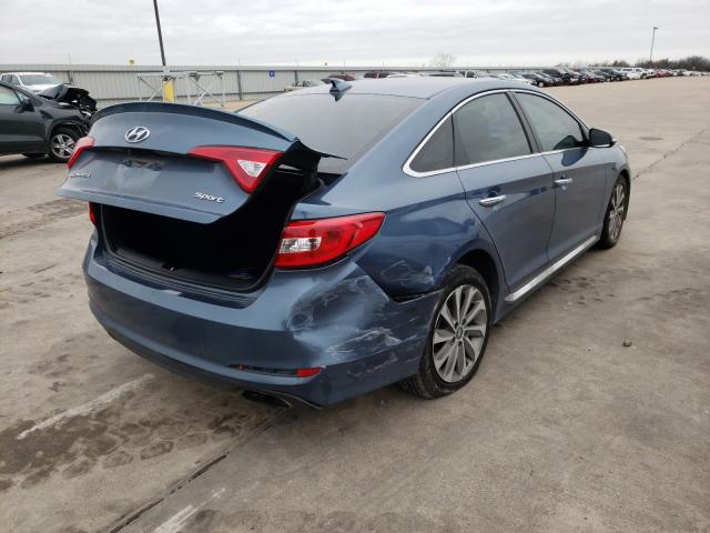 Photo 3 VIN: 5NPE34AF5GH433933 - HYUNDAI SONATA SPO 