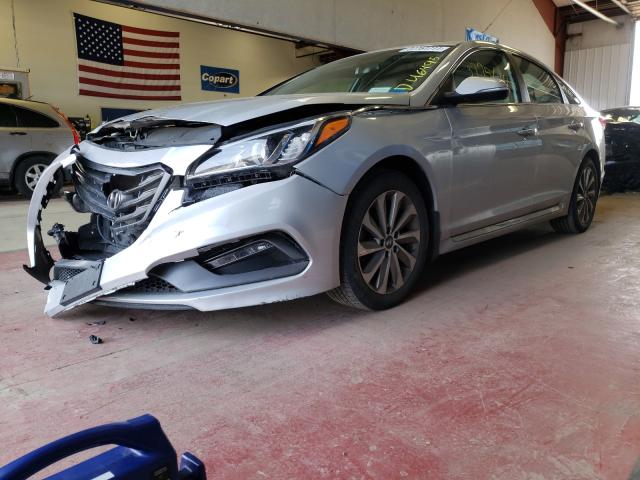 Photo 1 VIN: 5NPE34AF5HH438566 - HYUNDAI SONATA 