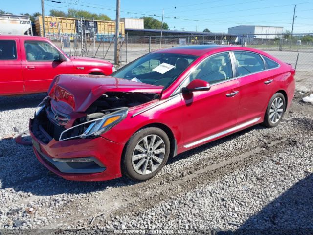 Photo 1 VIN: 5NPE34AF5HH440155 - HYUNDAI SONATA 