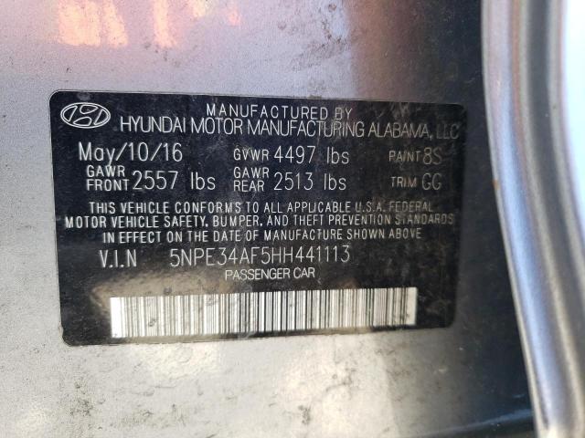 Photo 12 VIN: 5NPE34AF5HH441113 - HYUNDAI SONATA 