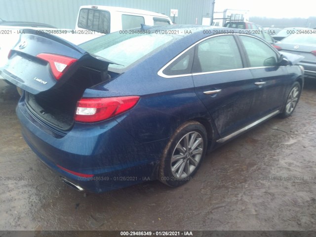 Photo 3 VIN: 5NPE34AF5HH443718 - HYUNDAI SONATA 