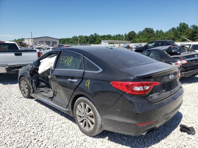 Photo 2 VIN: 5NPE34AF5HH451253 - HYUNDAI SONATA SPO 