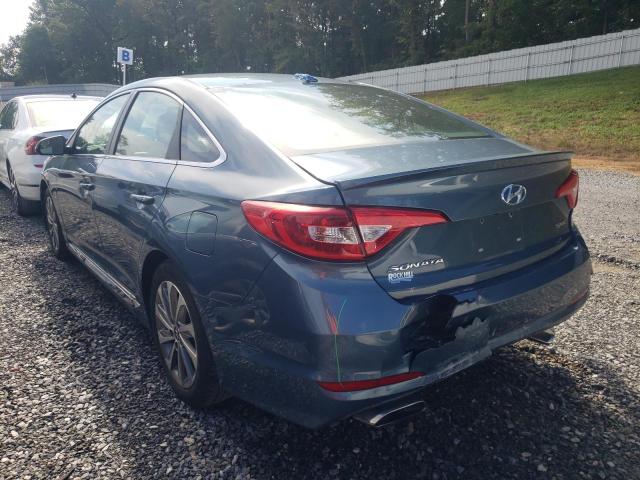 Photo 2 VIN: 5NPE34AF5HH460874 - HYUNDAI SONATA SPO 