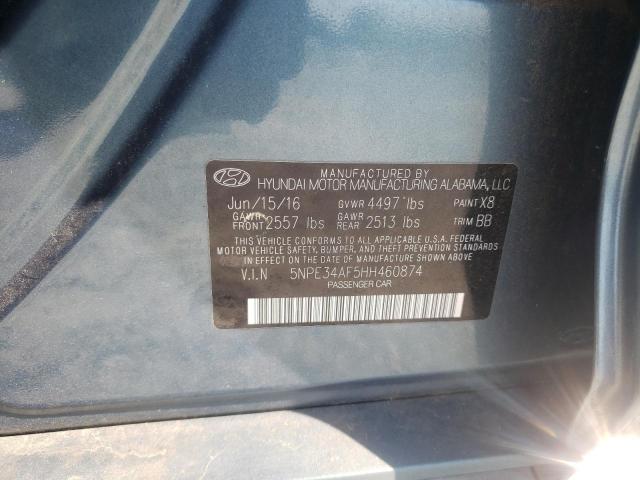 Photo 9 VIN: 5NPE34AF5HH460874 - HYUNDAI SONATA SPO 