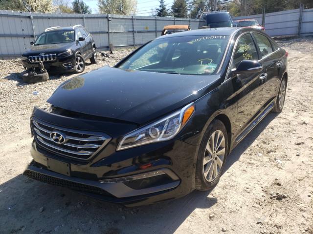 Photo 1 VIN: 5NPE34AF5HH463371 - HYUNDAI SONATA SPO 