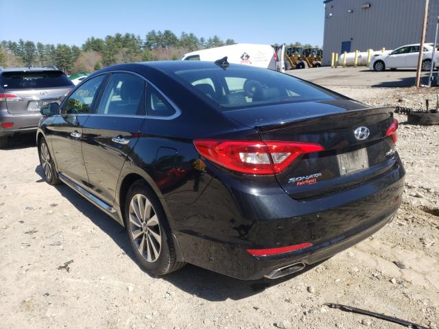 Photo 2 VIN: 5NPE34AF5HH463371 - HYUNDAI SONATA SPO 