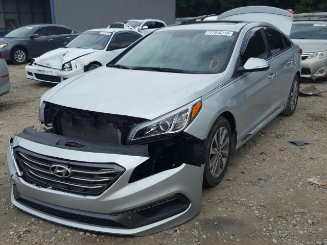 Photo 1 VIN: 5NPE34AF5HH464035 - HYUNDAI SONATA SPO 