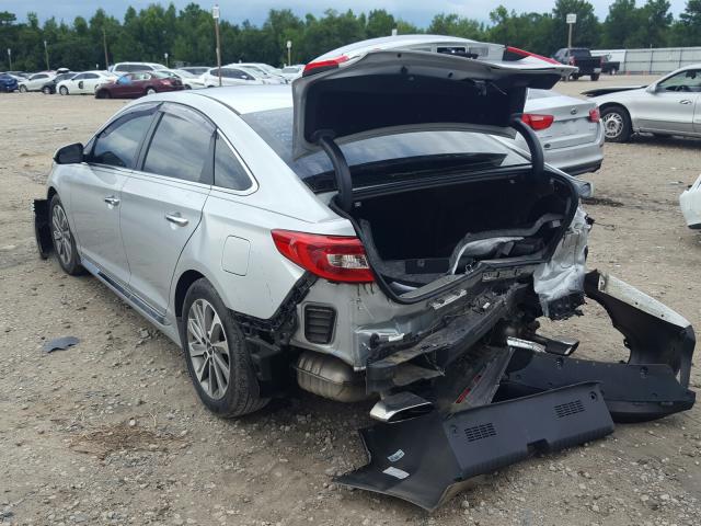 Photo 2 VIN: 5NPE34AF5HH464035 - HYUNDAI SONATA SPO 