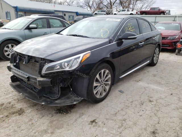 Photo 1 VIN: 5NPE34AF5HH465749 - HYUNDAI SONATA SPO 