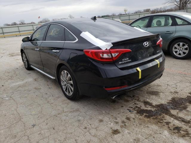 Photo 2 VIN: 5NPE34AF5HH465749 - HYUNDAI SONATA SPO 