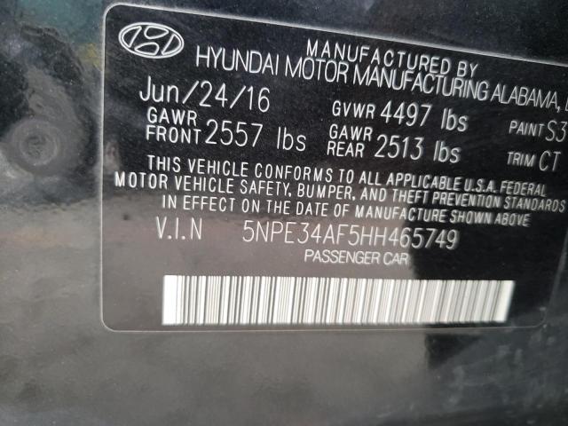 Photo 9 VIN: 5NPE34AF5HH465749 - HYUNDAI SONATA SPO 