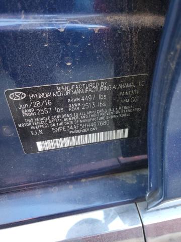 Photo 11 VIN: 5NPE34AF5HH467680 - HYUNDAI SONATA SPO 