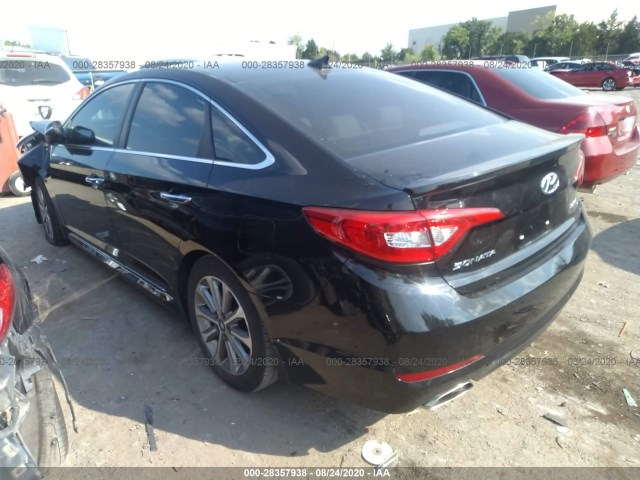 Photo 2 VIN: 5NPE34AF5HH468327 - HYUNDAI SONATA 