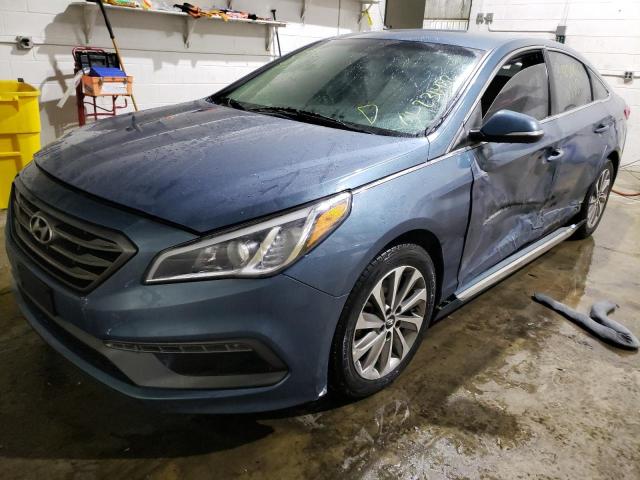 Photo 1 VIN: 5NPE34AF5HH471194 - HYUNDAI SONATA SPO 