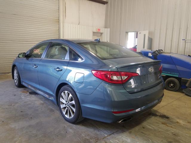 Photo 2 VIN: 5NPE34AF5HH471194 - HYUNDAI SONATA SPO 