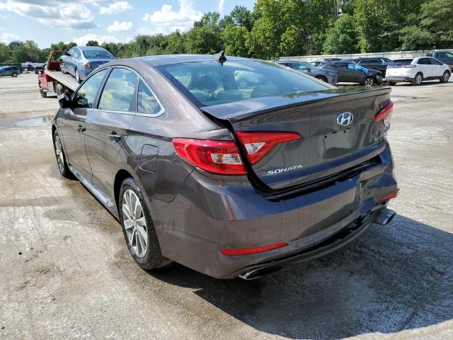 Photo 2 VIN: 5NPE34AF5HH495513 - HYUNDAI SONATA SPO 