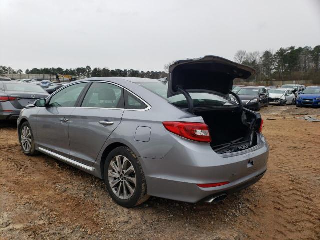 Photo 2 VIN: 5NPE34AF5HH496371 - HYUNDAI SONATA SPO 