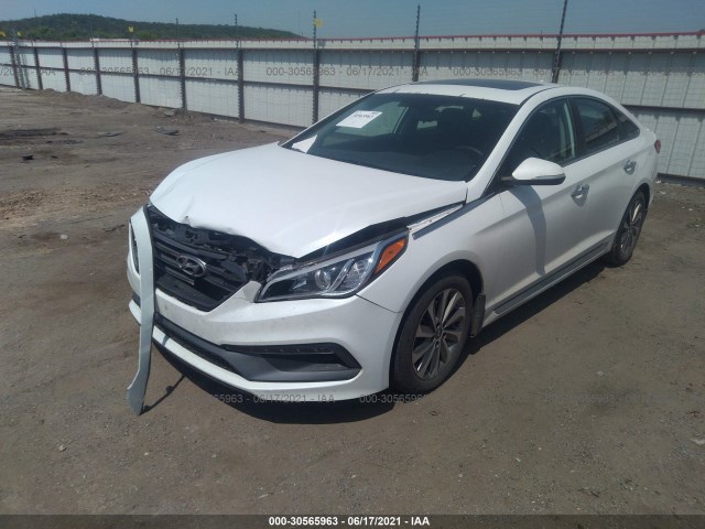 Photo 1 VIN: 5NPE34AF5HH497472 - HYUNDAI SONATA 