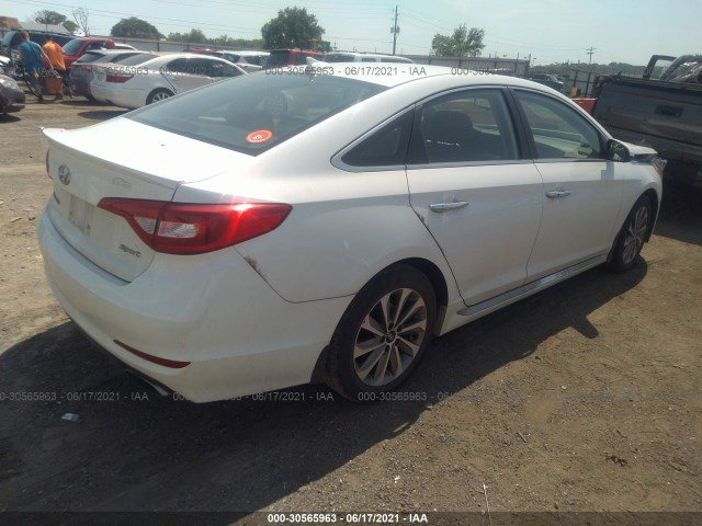 Photo 3 VIN: 5NPE34AF5HH497472 - HYUNDAI SONATA 