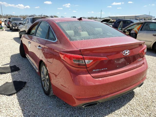 Photo 2 VIN: 5NPE34AF5HH498329 - HYUNDAI SONATA SPO 