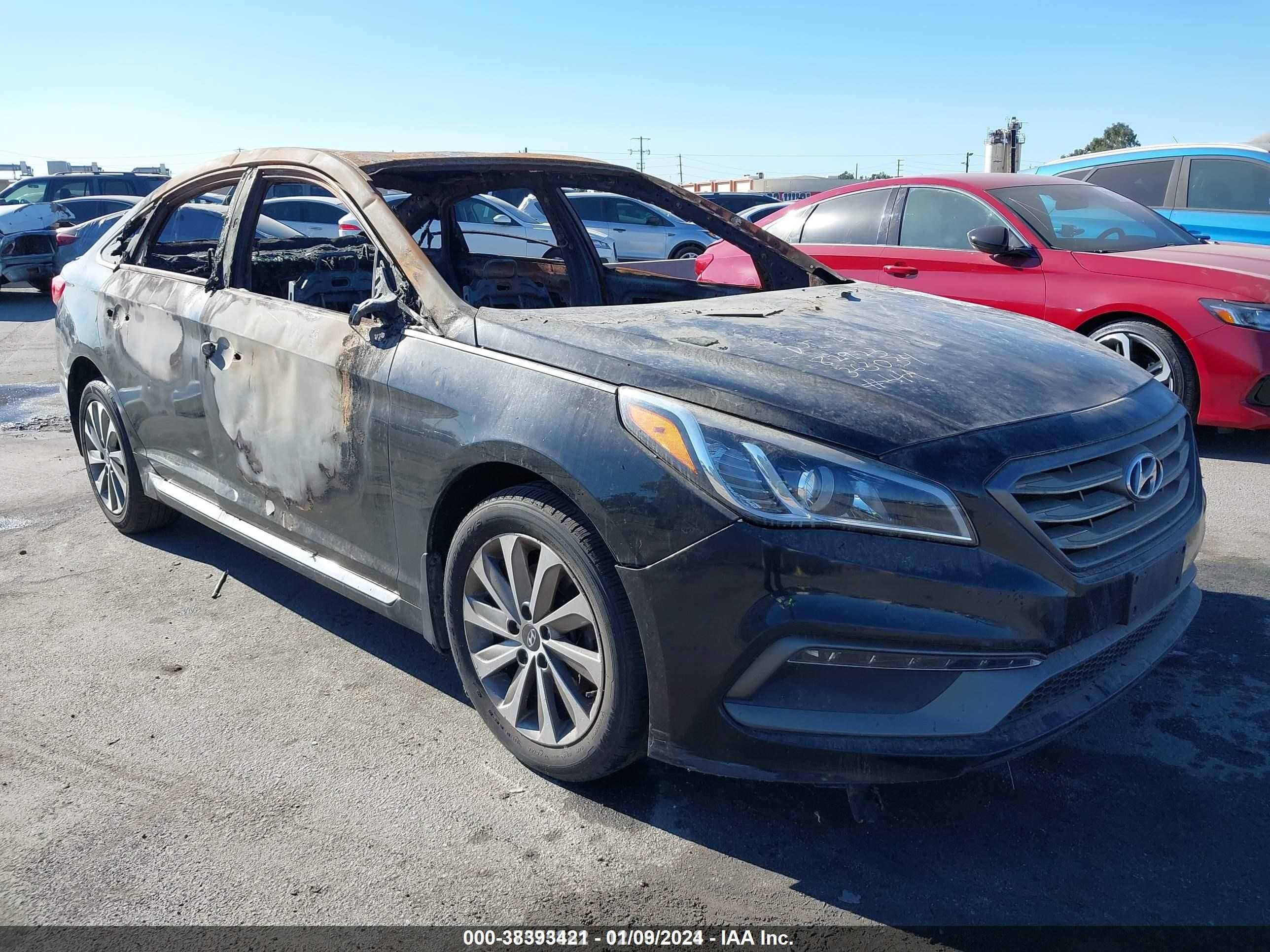 Photo 1 VIN: 5NPE34AF5HH498699 - HYUNDAI SONATA 