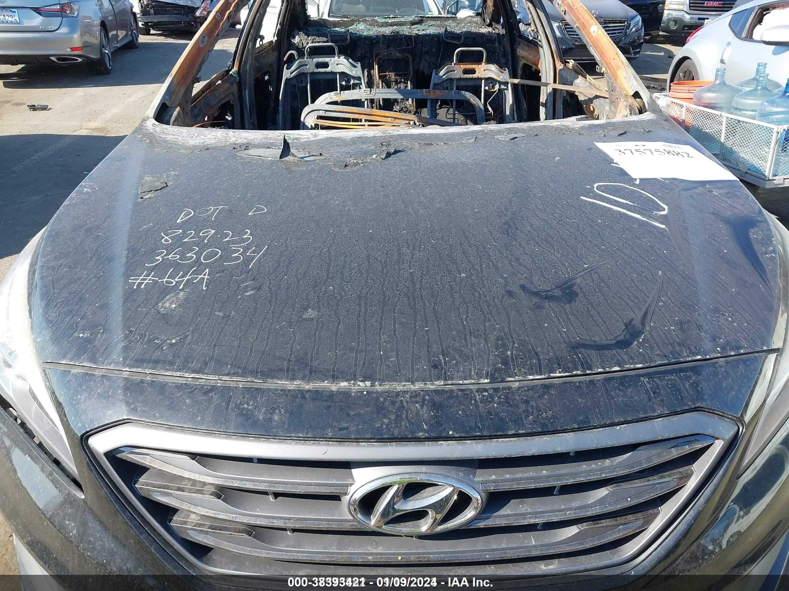 Photo 10 VIN: 5NPE34AF5HH498699 - HYUNDAI SONATA 