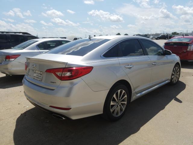 Photo 3 VIN: 5NPE34AF5HH504338 - HYUNDAI SONATA SPO 