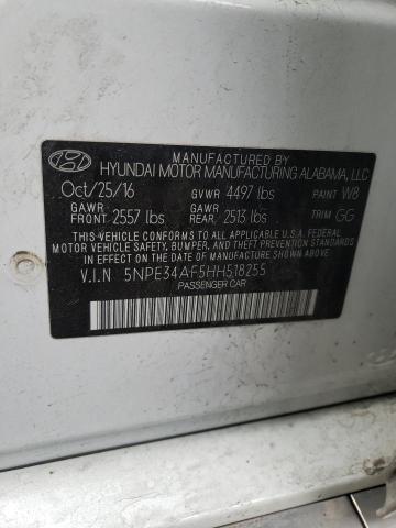 Photo 9 VIN: 5NPE34AF5HH518255 - HYUNDAI SONATA 