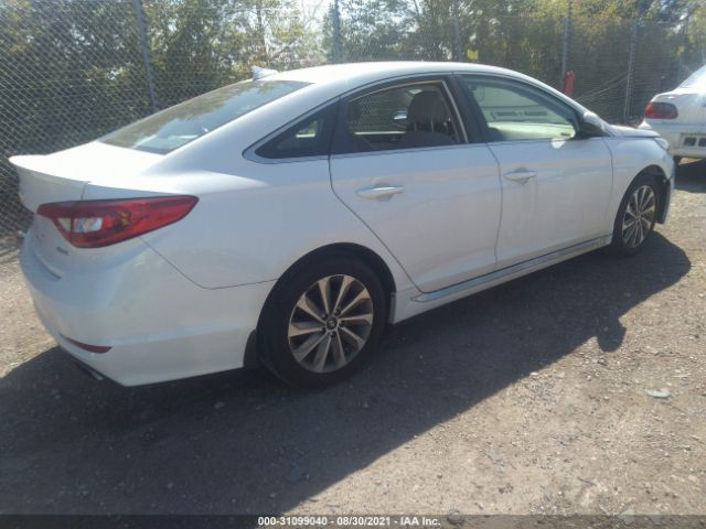 Photo 3 VIN: 5NPE34AF5HH518255 - HYUNDAI SONATA 