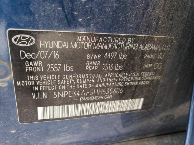 Photo 11 VIN: 5NPE34AF5HH535606 - HYUNDAI SONATA SPO 