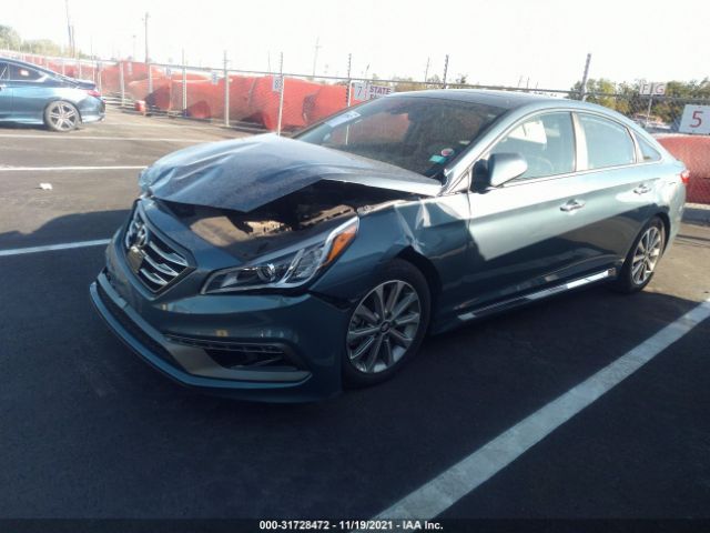 Photo 1 VIN: 5NPE34AF5HH555046 - HYUNDAI SONATA 