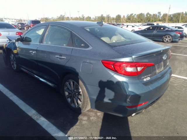 Photo 2 VIN: 5NPE34AF5HH555046 - HYUNDAI SONATA 