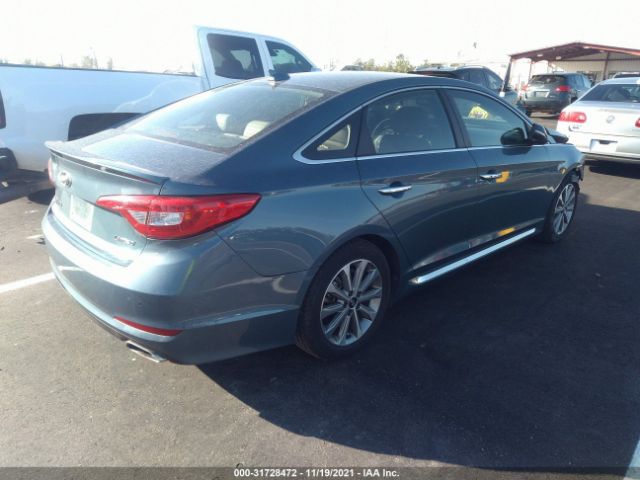 Photo 3 VIN: 5NPE34AF5HH555046 - HYUNDAI SONATA 