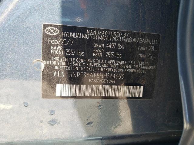 Photo 11 VIN: 5NPE34AF5HH564653 - HYUNDAI SONATA 