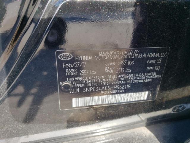 Photo 11 VIN: 5NPE34AF5HH568119 - HYUNDAI SONATA SPO 