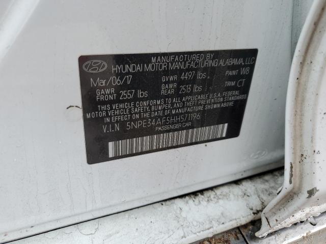 Photo 11 VIN: 5NPE34AF5HH571196 - HYUNDAI SONATA SPO 