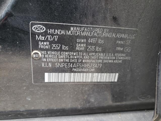 Photo 9 VIN: 5NPE34AF5HH573479 - HYUNDAI SONATA SPO 